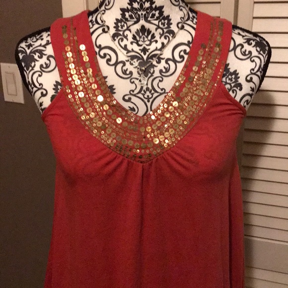 🍁 Pretty Summer Tank/gently used 🍁 - Picture 6 of 8